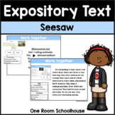 Nonfiction/Expository Writing for Seesaw