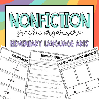 Preview of Nonfiction Graphic Organizers