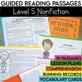 Nonfiction Guided Reading Passages | Level S | Comprehensi