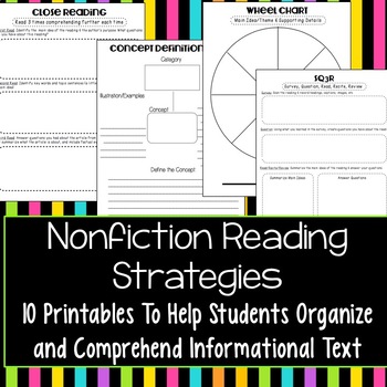 Preview of Nonfiction Reading Strategies