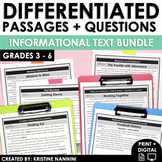 Nonfiction Informational Text Differentiated Reading Compr