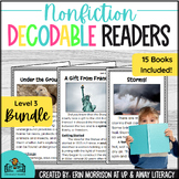 Nonfiction LIFT OFF! Decodable Readers Bundle- Level 3
