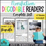 Nonfiction LIFT OFF! Decodable Readers COMPLETE Bundle- Le