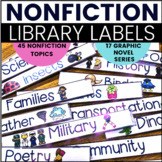 Nonfiction Library Labels (Graphic Novels and Popular Seri