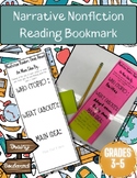 Nonfiction Main Idea Bookmark / Graphic Organizer