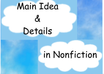 Preview of Nonfiction Main Idea Flipchart