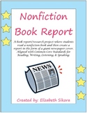 Nonfiction Newspaper Book Report