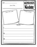 Nonfiction Notes Graphic Organizer