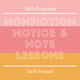 Nonfiction Notice & Note Student-Led Lessons