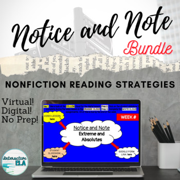 Preview of Nonfiction Notice and Note Bundle