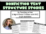 Nonfiction Passages- Text Structure