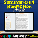Nonfiction Passages to Practice Writing Summaries using Go
