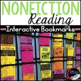 Nonfiction Reading Bookmarks for Informational Text Compre
