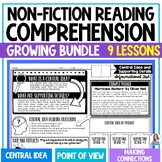 Nonfiction Reading Comprehension Activities - 9 Middle Sch