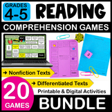 Nonfiction Reading Comprehension Activities with Digital R
