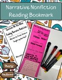 Nonfiction Reading Comprehension Bookmark / Biography / Gr