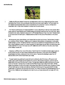 Preview of Nonfiction Reading Comprehension Passage With Questions- 880L