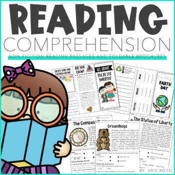 Preview of Nonfiction Reading Comprehension Passages | Guided Reading