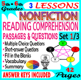 Nonfiction Reading Comprehension Passages and Questions. 5
