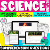 Nonfiction Close Reading Passages for Science 3rd Grade Sc