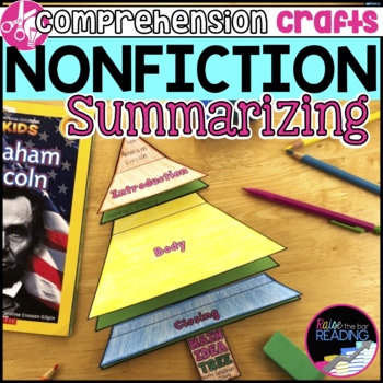Preview of Nonfiction Reading Craftivity: Summarizing activities for Informational Texts