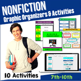 Nonfiction Reading Graphic Organizers - Informational Text