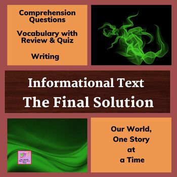 Preview of Nonfiction Reading Comprehension with Questions: The Final Solution