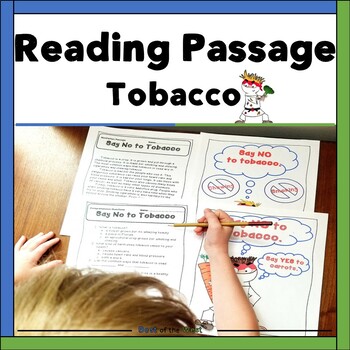 Preview of Nonfiction Reading Passage - Tobacco - Comprehension - Health Lesson
