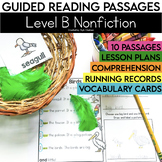Nonfiction Reading Passages | Level B | Kindergarten | Gui