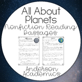 Nonfiction Reading Passages & Glossaries - All About Plane