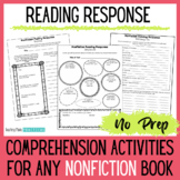 Nonfiction Reading Response Activities for Any Book - Info