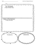 Nonfiction Reading Response Packet