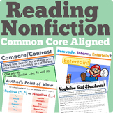 Nonfiction Reading Unit (Common Core Aligned)