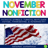 Nonfiction Reading and Comprehension for November