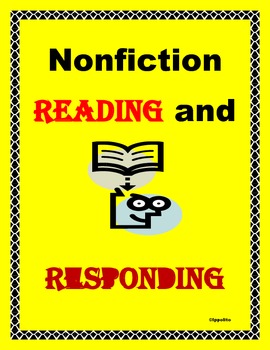 Preview of Nonfiction Reading and Responding