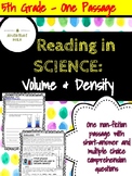 Nonfiction Science Passage with Comprehension Questions: V