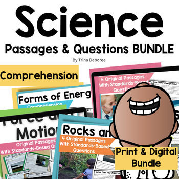 Preview of Science Comprehension: Nonfiction Passages, Questions & Experiments 2nd Grade