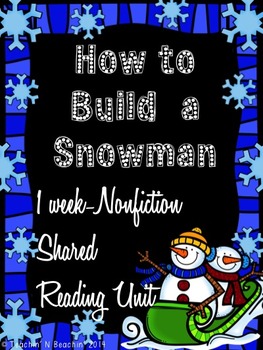 Building a Snowman, Shared Reading Set