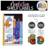 Nonfiction Library Shelf Labels