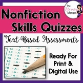 Nonfiction Skills Quizzes: Text-Based Assessments