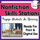 Nonfiction Skills Stations - Print & Digital