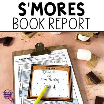 Preview of Author's Purpose & Tone S'more Nonfiction Book Report Craftivity Project