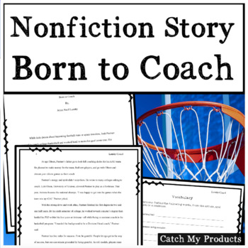 Preview of Nonfiction Passages with Questions Sports Theme