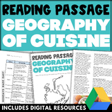 Nonfiction Summary - Geography of Cuisine Reading Comprehe