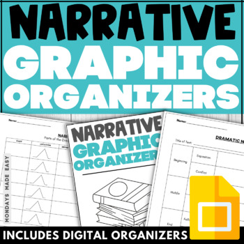 Preview of Nonfiction Summary - Plot Diagram Graphic Organizers - Narrative Structure OLC4O