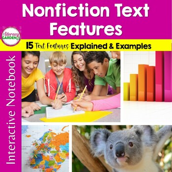 Preview of Nonfiction TEXT FEATURES | Project Based Learning