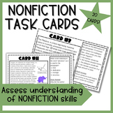 Nonfiction Task Cards | 5-6 English/Reading Task Cards
