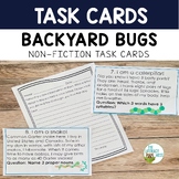 Task Cards: Insects -  May Literacy Center Activity