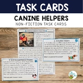 Nonfiction Task Cards: Search and Rescue Dogs