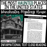 Nonfiction Text Close Reading Passage and Activities: Winc